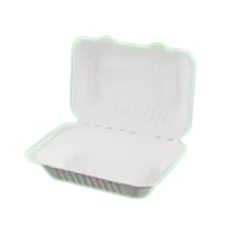 1000 ml Sugarcane Bagasse Clamshell