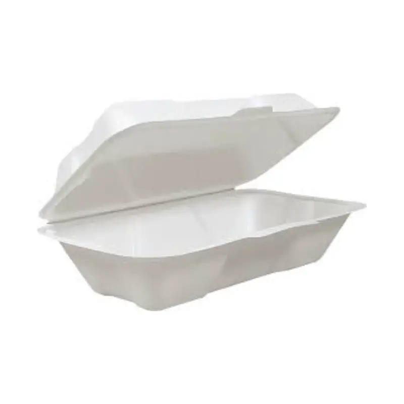 9×5 Inch 450 ml Sugarcane Bagasse Clamshell