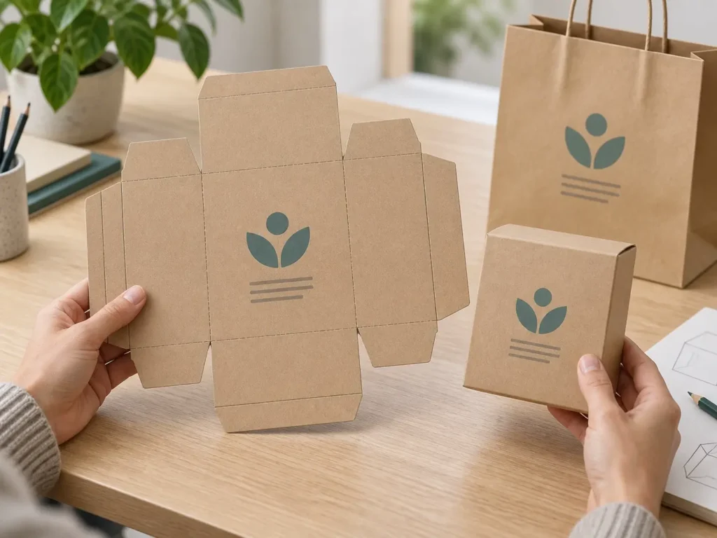 Artwork Position on Custom Paper Packaging