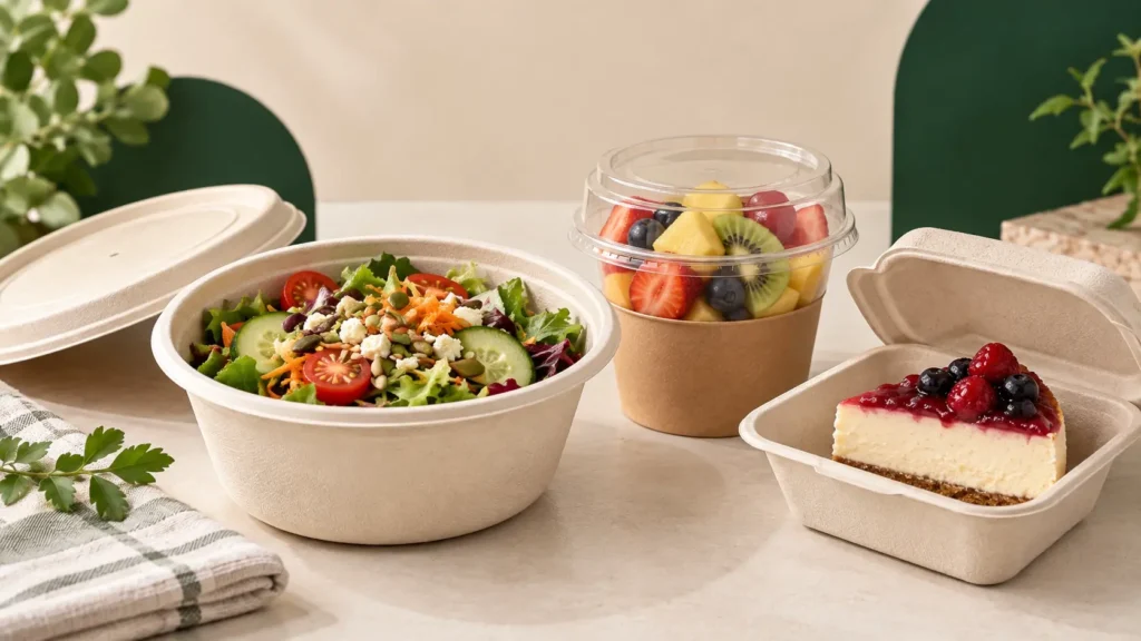 Emballages pour plats froids et desserts