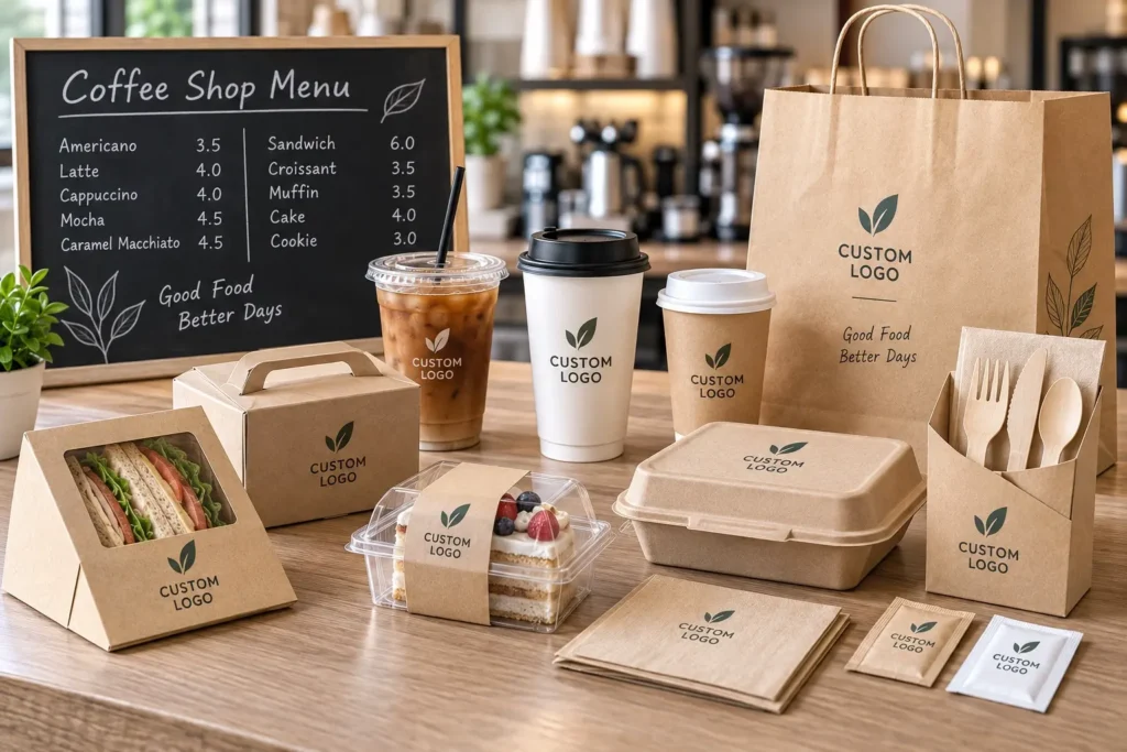Custom Coffee Shop Packaging Planning for Branded Takeaway Products