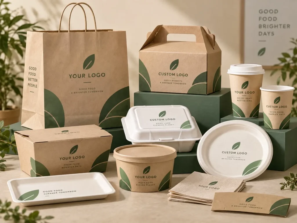 Custom Logo Food Packaging for Private Label Brands