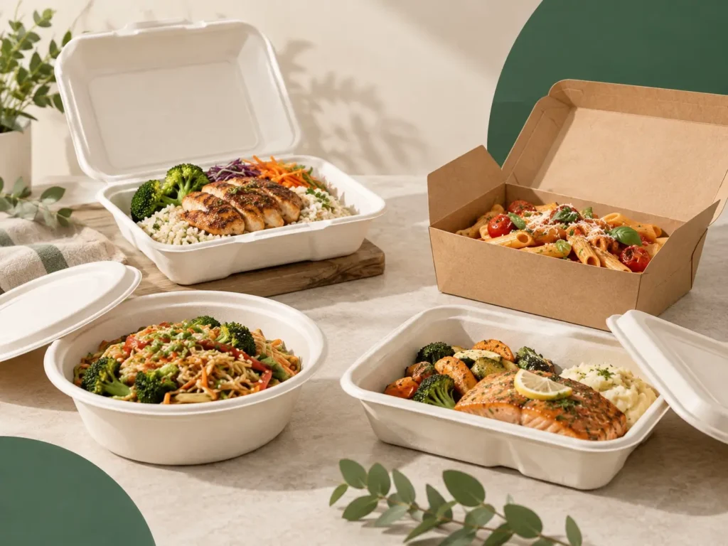 Main Meal Packaging with Enough Usable Space