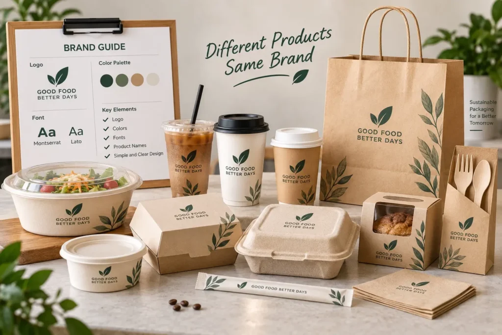 One Brand Across Different Food Packaging Products