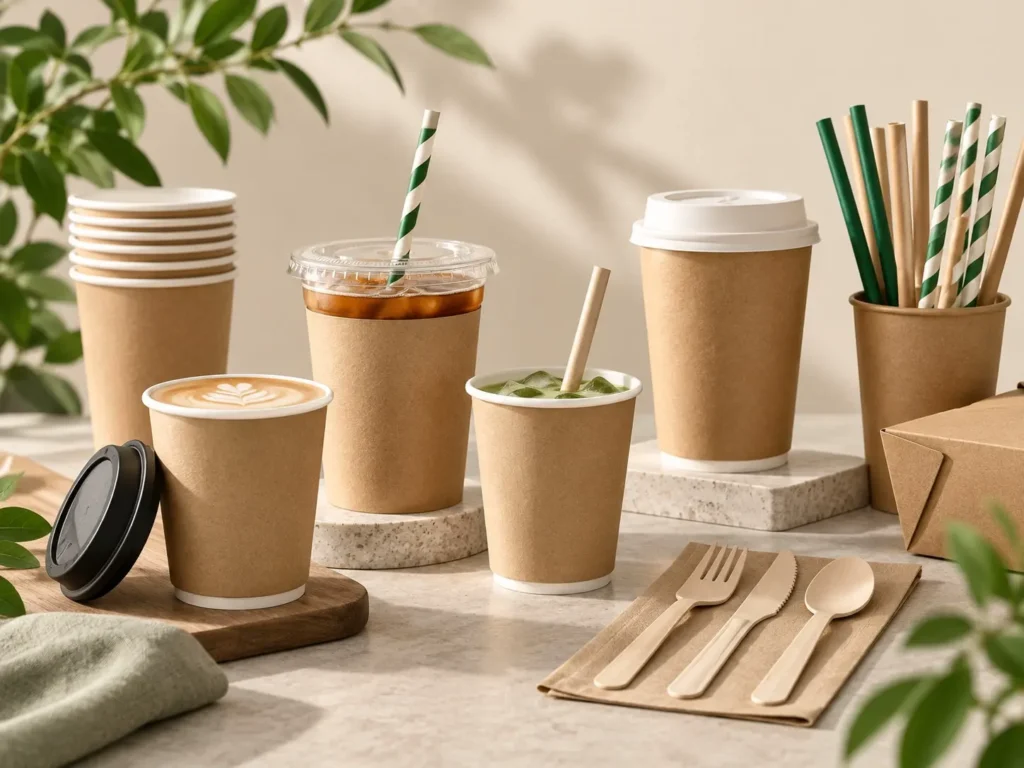 Paper Disposable Products for Beverage and Foodservice Supply